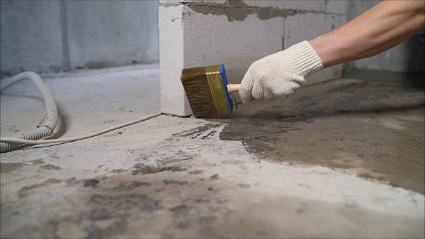 SJ Waterproofing Pros Waterproofing coverage map for Belmore, OH and surrounding area